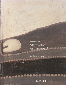 Australian Aboriginal Art - Christie's Melbourne 30 August 2005