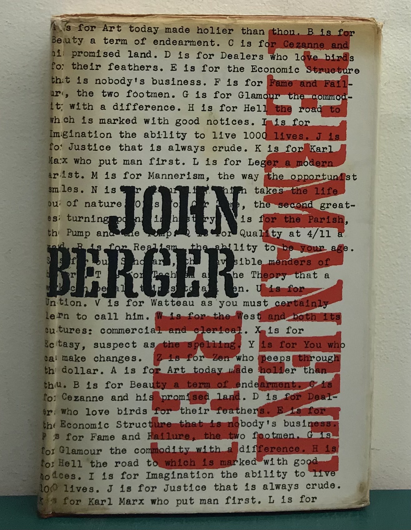 Permanent Red - Essays in Seeing - Berger, John