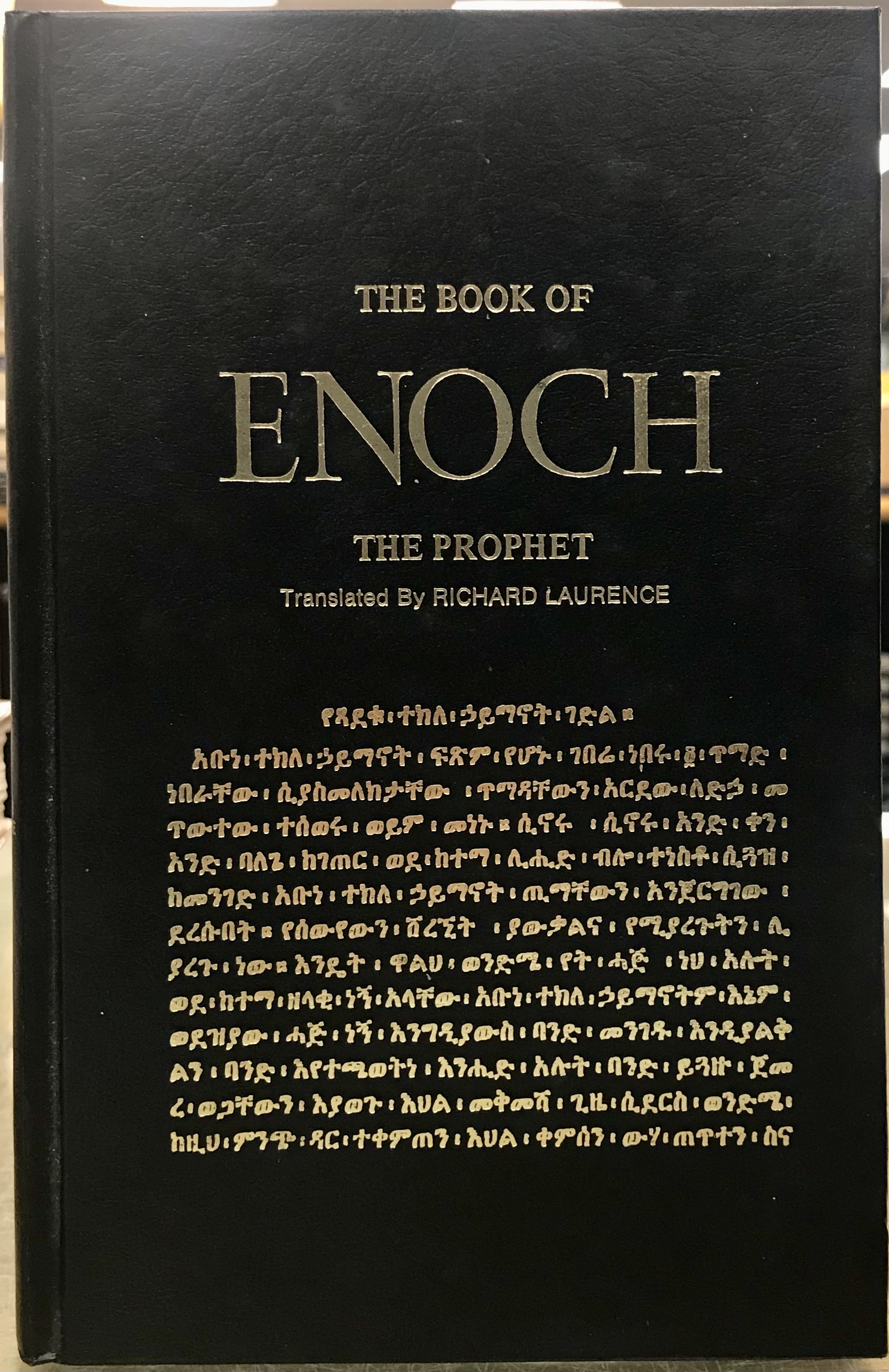 The Book of Enoch the Prophet (Secret Doctine Reference Series) - Laurence, Richard (Translator)