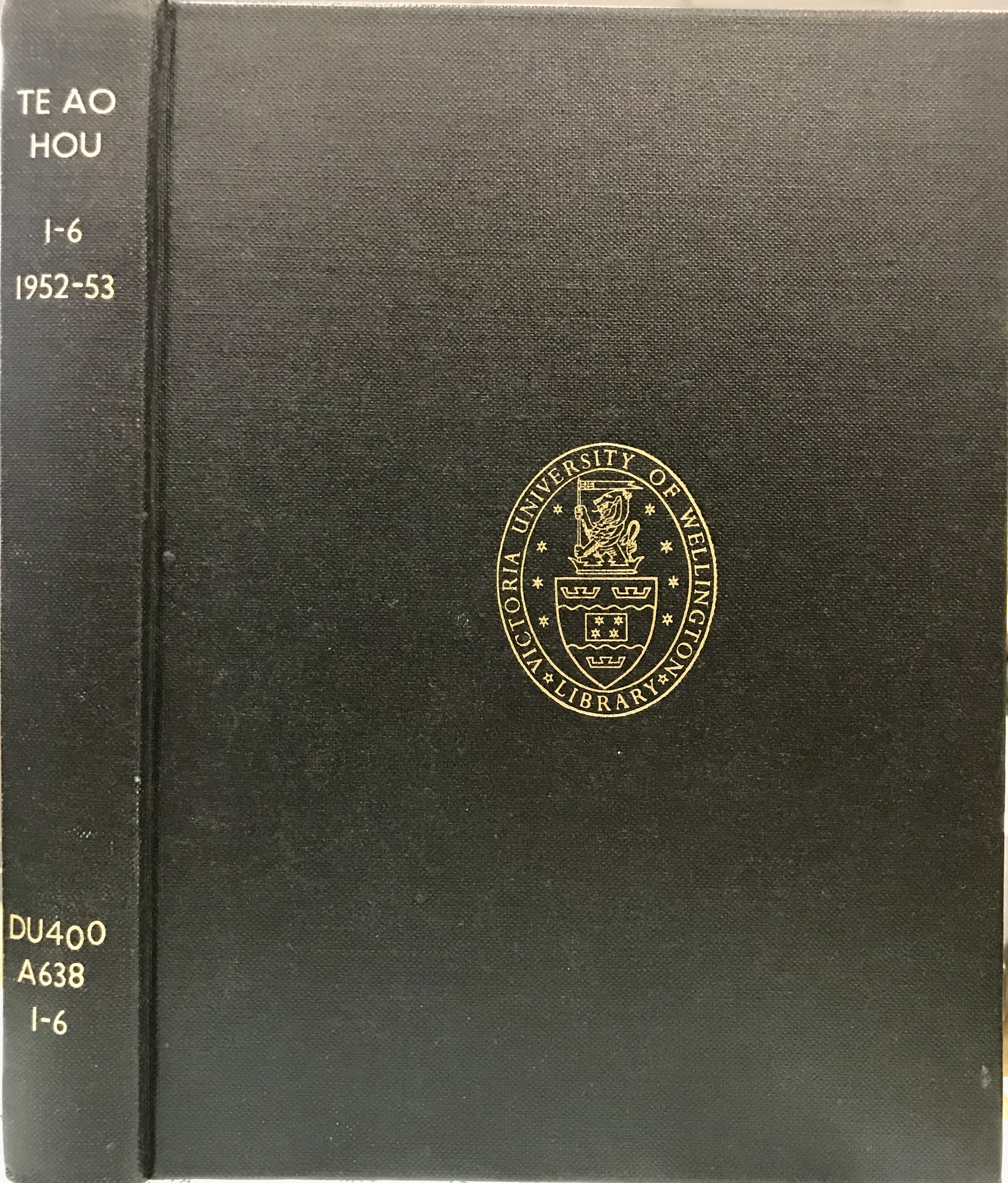 Te Ao Hou The New World - Bind-up of 6 early volumes - Maori Affairs Department