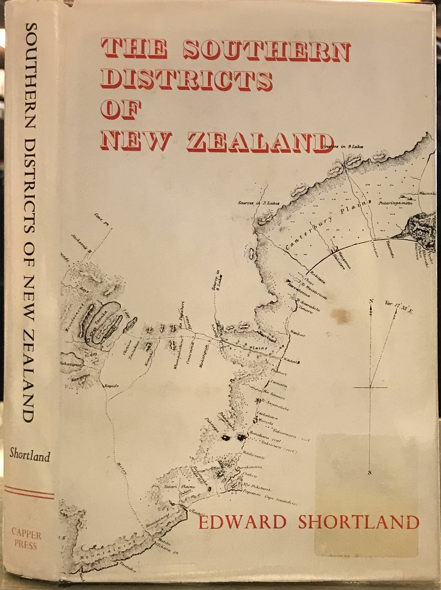 The Southern Districts of New Zealand; A Journal - Shortland, Edward