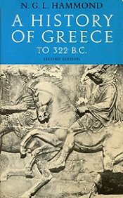 A History of Greece to 322 BC (Second Edition) - Hammond, N.G.L.