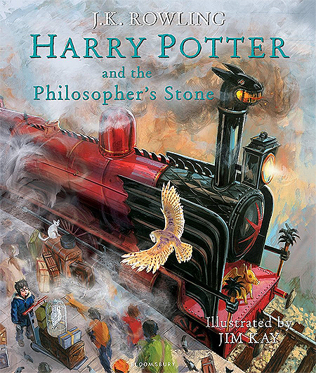 Harry Potter and the Philosopher's Stone  - Illustrated - Rowling, J.K. and Kay, Jim