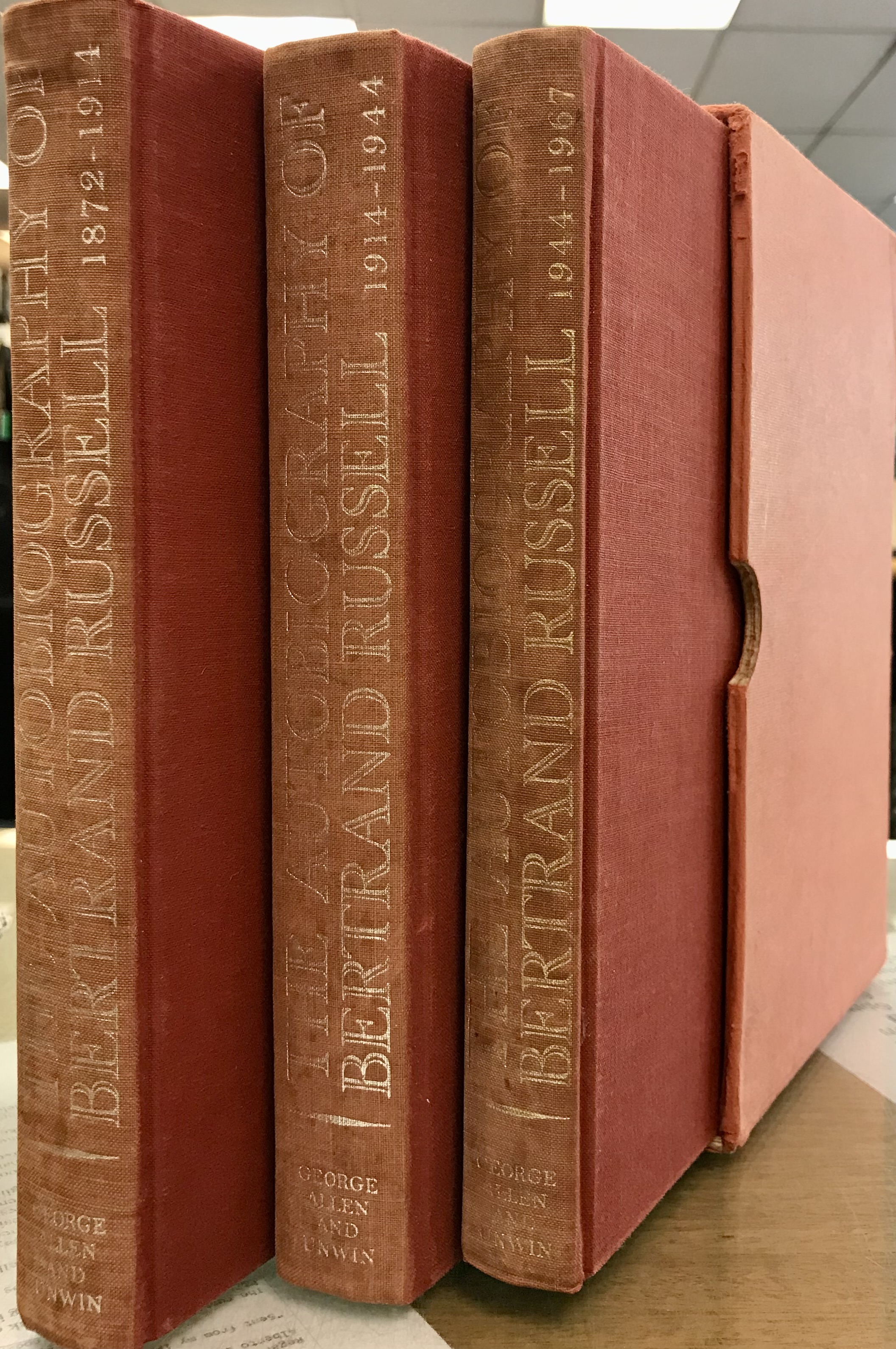 The Autobiography of Bertrand Russell - 1872-1914 and 1914-1944 and 1944-1967 (3-Volume Boxed Set) - Russell, Bertrand