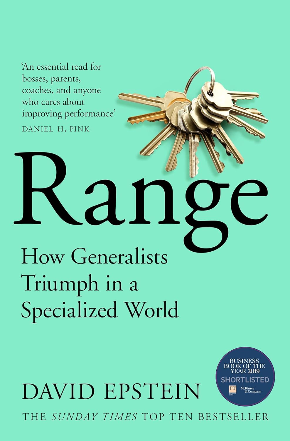 Range: The Key to Success, Performance and Education - Epstein, David