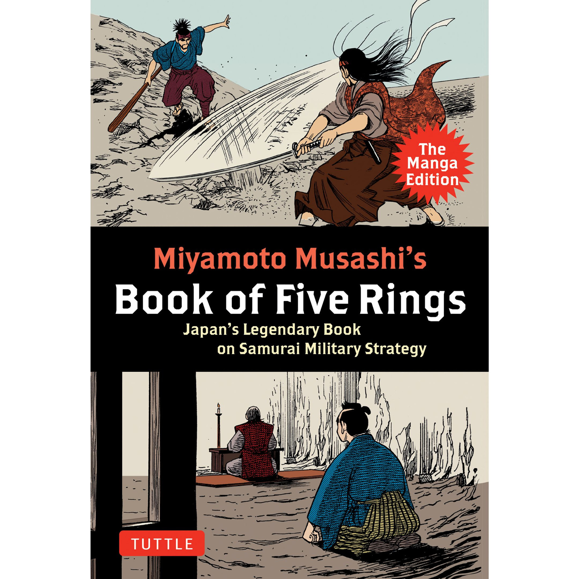 Book of Five Rings (Manga Edition) - Musashi, Miyamoto (Original); Makiko, Itoh (Translation); Kondo, Koji (Manga)