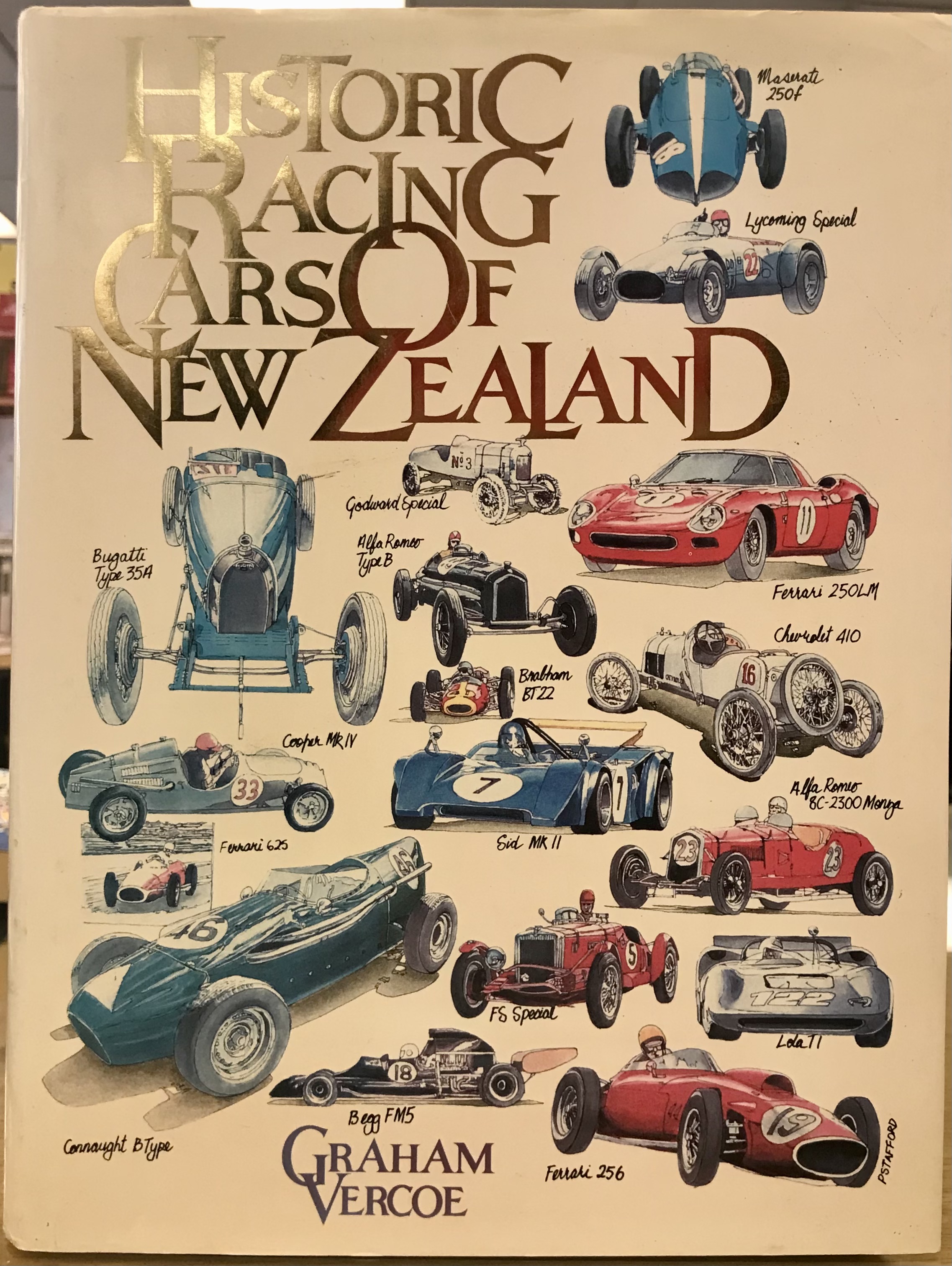 Historic Racing Cars of New Zealand - Vercoe, Graham