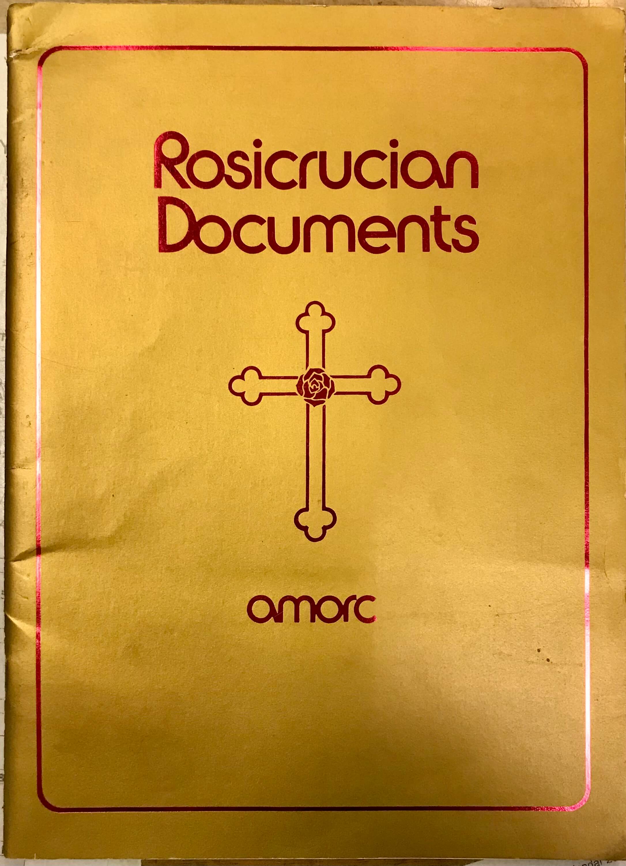 Rosicrucian Documents - Amorc