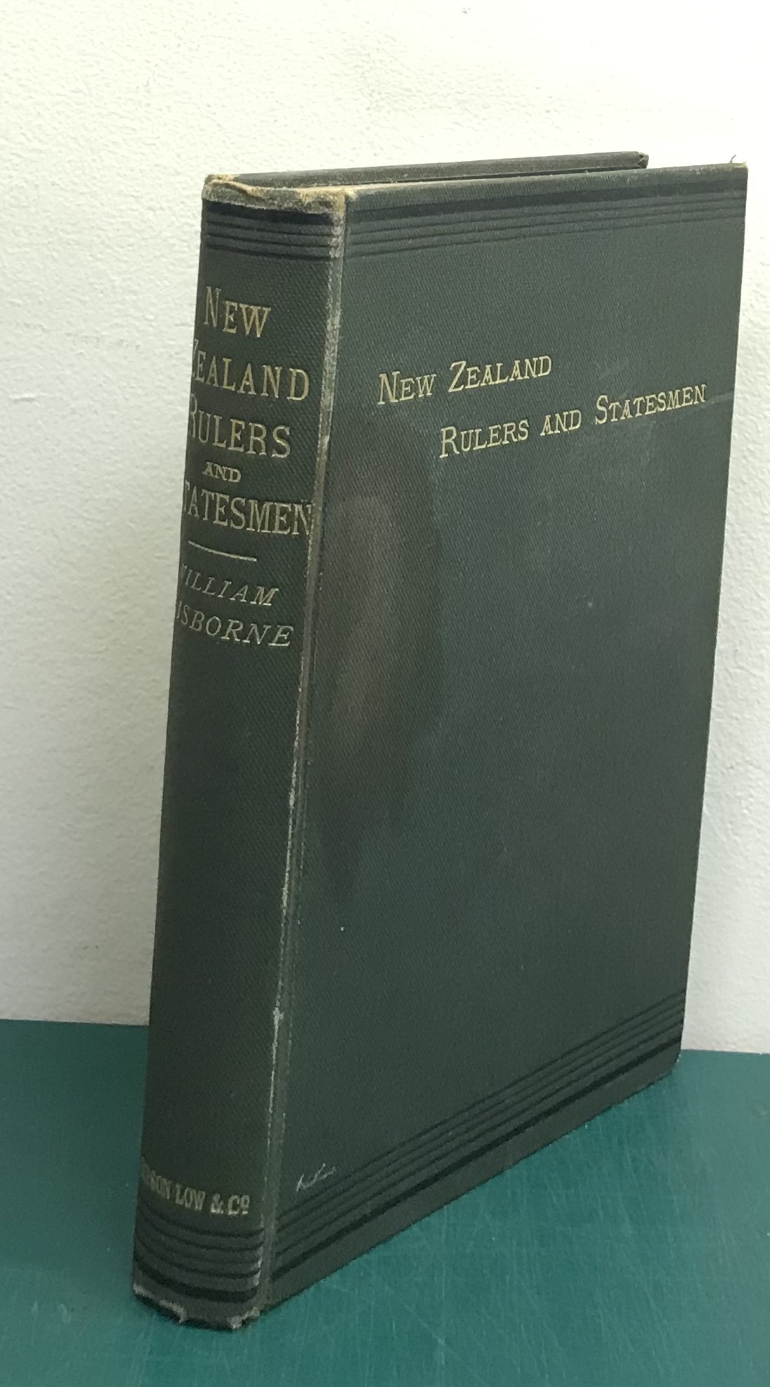 New Zealand Rulers and Statesmen 1840 to 1885 - Gisborne, William