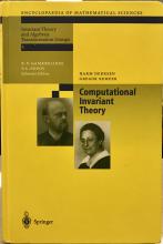Computational Invariant Theory  (Vol 130 Encyclopaedia of Mathematical Sciences) - Derksen, Harm & Kemper, Gregor