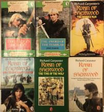 Richard Carpenter's Robin of Sherwood - 6 Books - Capenter, Richard & various