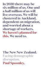 The New New Zealand - Facing Demographic Disruption - Spoonley, Paul