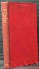 A Manual for Masons, Bricklayers, Concrete Workers & Plasterers (Red HB DW) - Van Der Kloes, J A (by) & Searle, Alfred B (revised by) Pub. J & A Churchill 1914