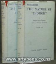 The Nature of Thought - 2 Volumes - Blanshard, Brand